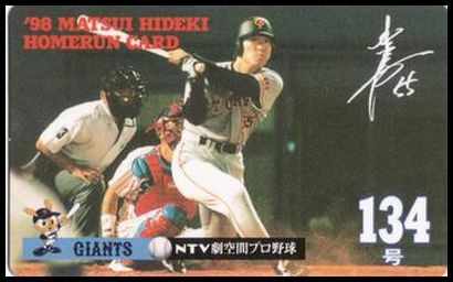 134 Hideki Matsui